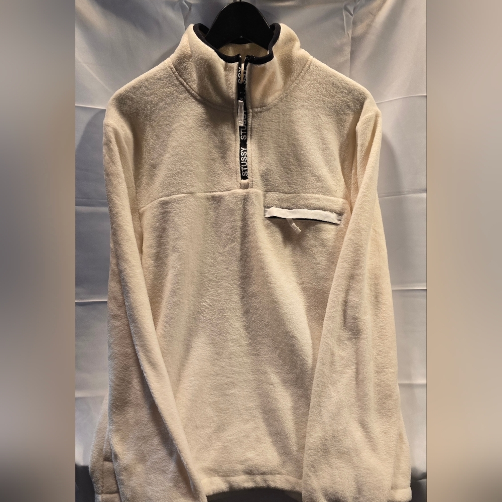 Stussy Logo Mock Cape Fleece